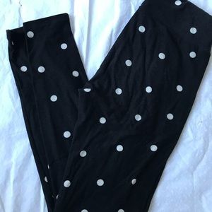 Lularoe Polkadot Leggings OS